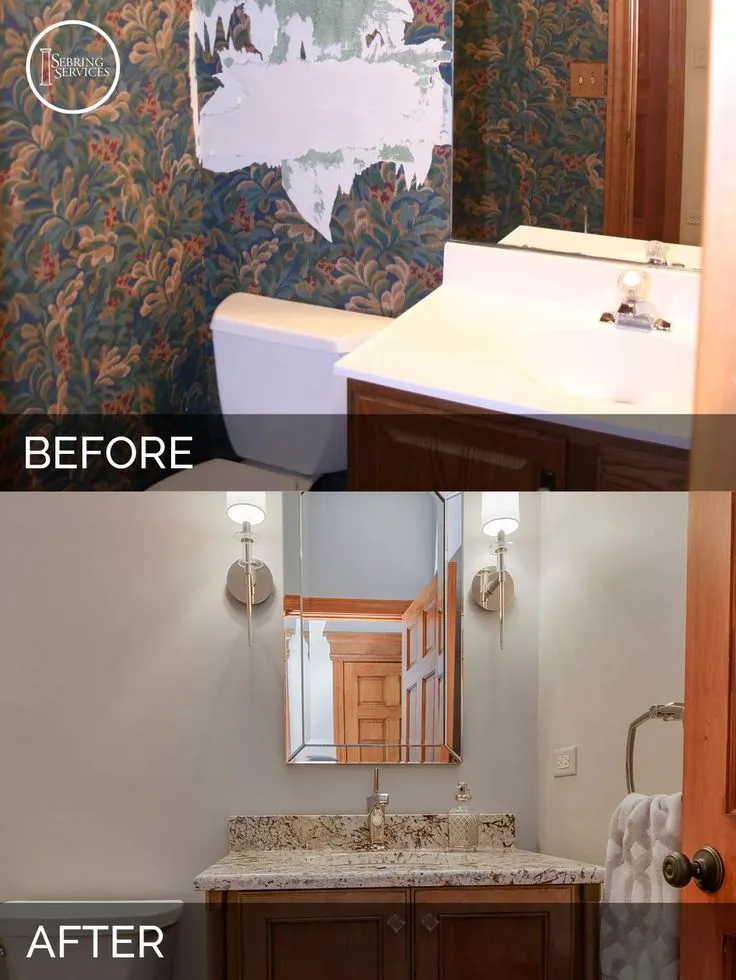 Before and After Bathroom Remodeling Sebring… 2