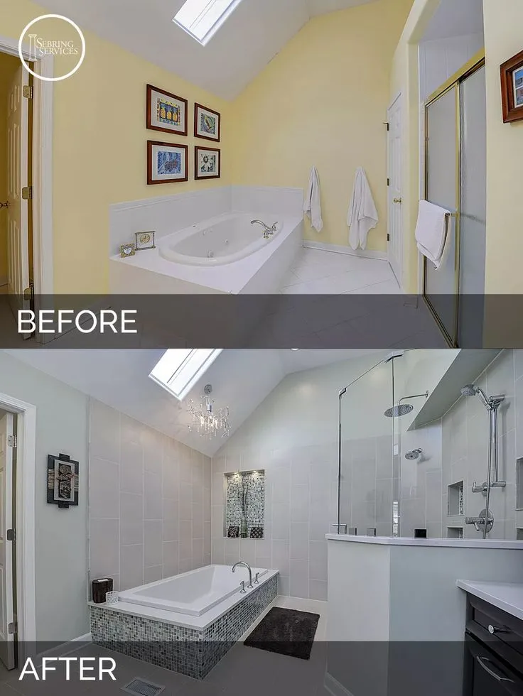 Before and After Bathroom Remodeling Sebring…